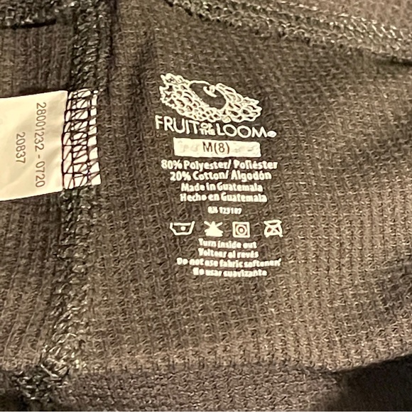 Fruit of the Loom Boys Thermal Set, Size 8 - Picture 4 of 4